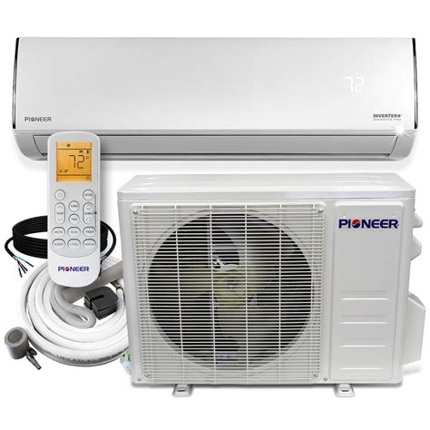 Pioneer® 9,000 BTU 115V 19 SEER2 Ductless Split AC Heat Pump